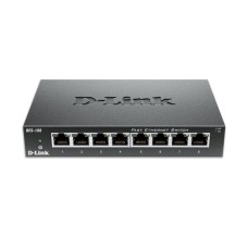 D-Link 8-Port Fast Ethernet Unmanaged Desktop Switch DES-108